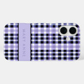 Elegant Retro Geruit Hoesje (Achterkant (horizontaal))