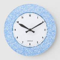 Elegant Retro White Glitter en Sparkles