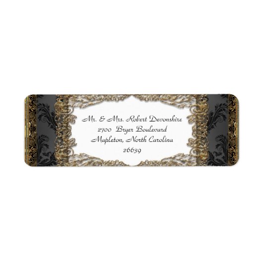 Elegant Return Debusschère Etiket (Voorkant)