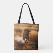 Elegant Rhodesian Ridgeback Schouder Tas (Achterkant)