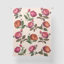 Elégant rideau de Rose Vintage