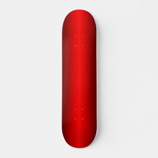 Elegant rode gradiënt skateboard (Voorkant)