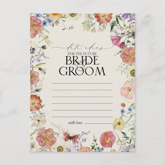 Elegant Roest Sinaasappel Waterverf Bloemen Datum Briefkaart (Voorkant)