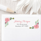 Elegant Romantic Chic Floral Decor Etiket (Insitu)