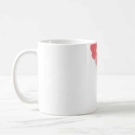 Elegant Romantic Couple Mug (Gauche)