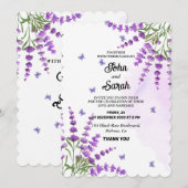 Elegant Romantic Floral Roos Green Kaart (Voorkant / Achterkant)