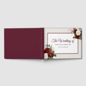 Elegant Romantic Floral Wedding Gastenboek (Volledig)