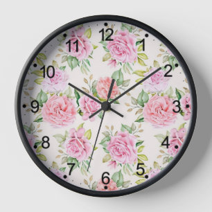 Elegant Romantisch Roos Bloemmotief