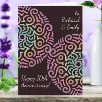 Elegant rood Boho Mandala bruiloft Jubileum