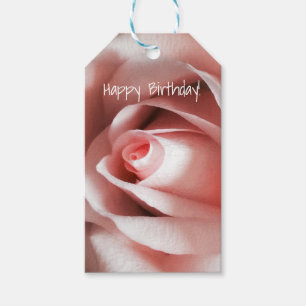 Elegant Roos Birthday Gift Labels Cadeaulabel