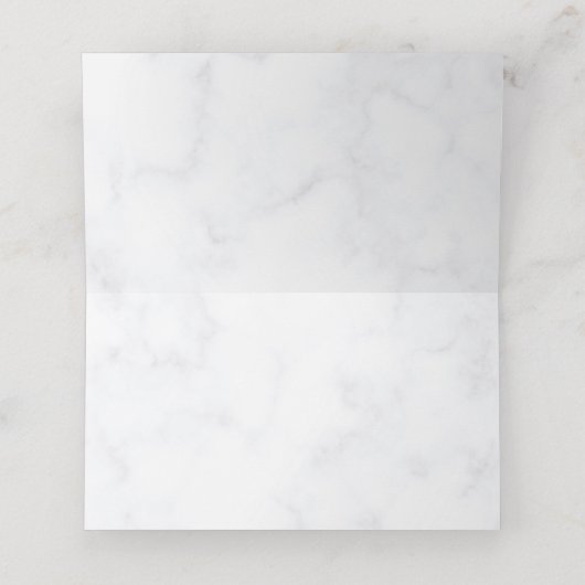 Elegant Roos Flower Custom Wedding (Binnenkant ongevouwen)