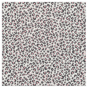 Elegant Roos Gold Black Leopard Animal Print Stof