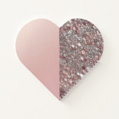 Elegant Roos Gold Monogram Notitieboek (Achterkant)