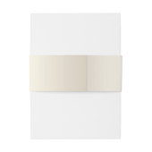 Elegant Roos Gold Script Shiny Champagne Weddensch Uitnodigingen Wikkel (Achterkant Voorbeeld)