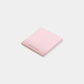Elegant Roos Gold Sjabloon Moderne achtergrond Post-it® Notes (Schuin)