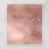 Elegant Roos Gold Star Christmas (Binnenkant ongevouwen)