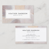 Elegant Roos Gold Visitekaartje (Voorkant / Achterkant)