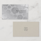 Elegant Roos Gold Visitekaartje (Voorkant / Achterkant)