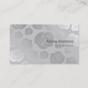 Elegant Roos Gold Visitekaartje