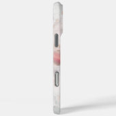 Elegant Roos Goud Marmer & 4 Foto Case-Mate iPhone Case (Achterkant / Rechts)