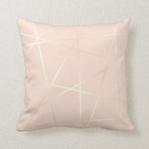 Elegant roos goud & zwart roze geometrisch