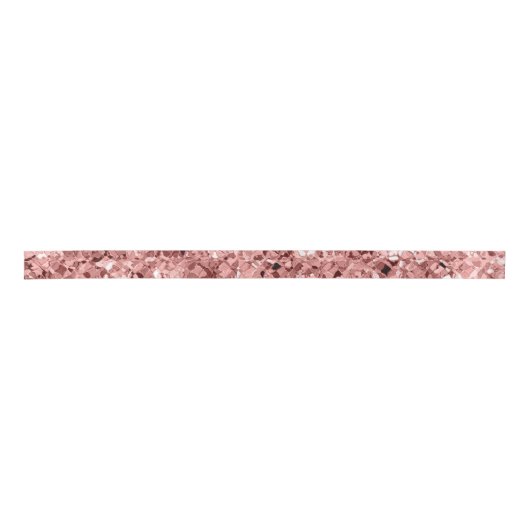 Elegant Roos Gouden Glitter Sparkle Glam Sequin Lint (Voorkant)