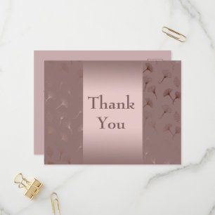 Elegant Roos Gouden Hand getrokken Bloemen Uitnodiging Briefkaart