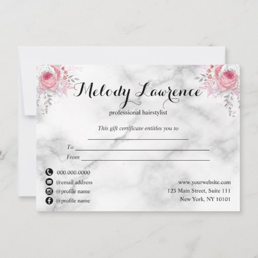 Elegant roos goudschaar (Achterkant)