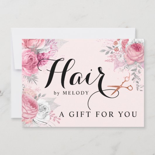 Elegant roos goudschaar (Voorkant)