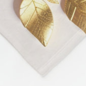 Elegant Roos Symbol Design Tijdloze Bloemenkunst Fleece Deken (Hoek)