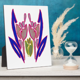 Elegant Roos Waterverf Art Print Fotoplaat