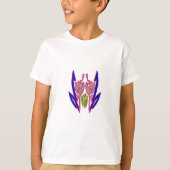 Elegant Roos Waterverf Art Print T-shirt (Voorkant)