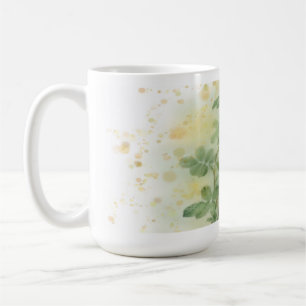 Elegant Roos Waterverf mok