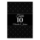 Elégant Rose aquarelle Numéro de table (Par défaut)