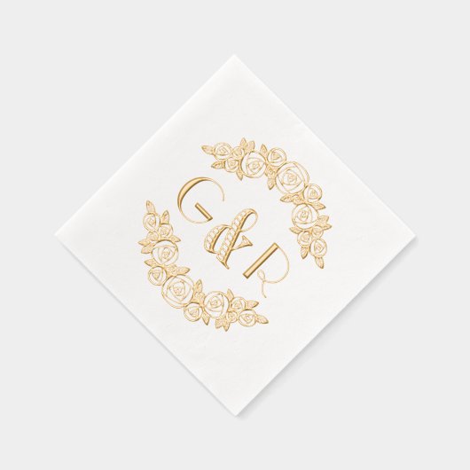 Élégant Rose Arché N° 6 2ème Ronde Initiale (Droite)