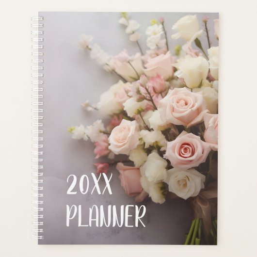 Elegant Rose Bouquet Planner (Voorkant)