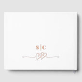 Élégant Rose de pêche légère Moyenne Mariage Poil (Verso)