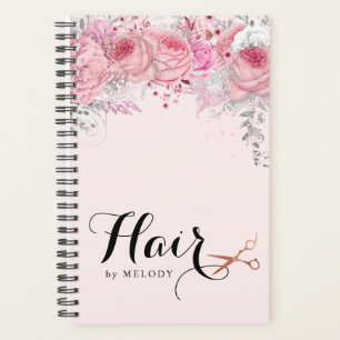 Elégant rose en cuivre ciseaux en or coiffeuse