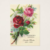 Elégant Rose espagnol Photo religieuse Carte de pr (Devant)