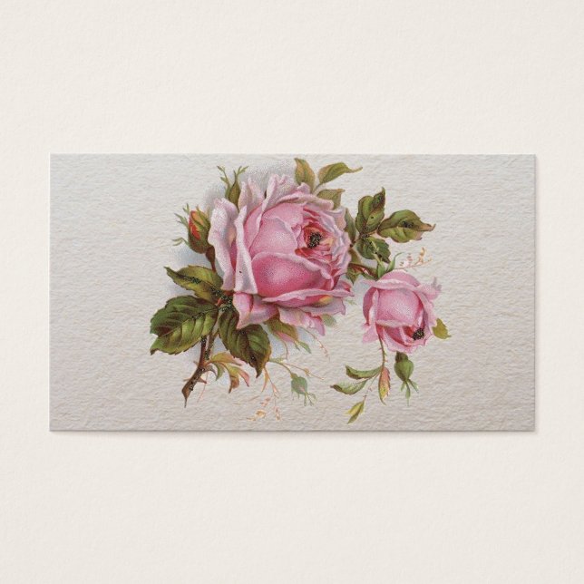 Élégant rose fille Vintage mignonne Rose (Devant)