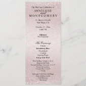 Elegant Rose Glitter  -  Program Programma (Voorkant)