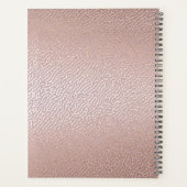 Elégant Rose Gold Chic Nomination Book (Dos)