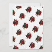 Elegant Rose Graduation Invitation Template (Dos)