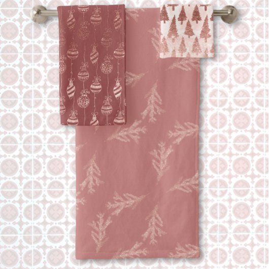 Élégant Rose métallique Parties scintillant or ros