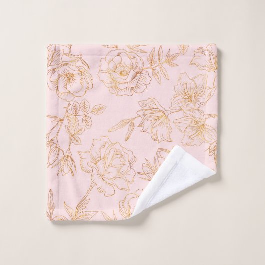 Élégant Rose Or (Gant de toilette)