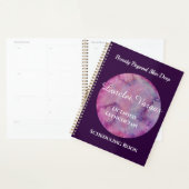 Elégant rose violet Aquarelle Esthétique (Devant avec enveloppe)