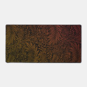 Élégant rouille noire Floral Botanique (Recto)