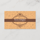 Elegant ROYAL Bakery Pastry Chef Visitekaartje (Voorkant)