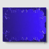 Elegant Royal Blue Wedding Gastenboek (Achterkant)