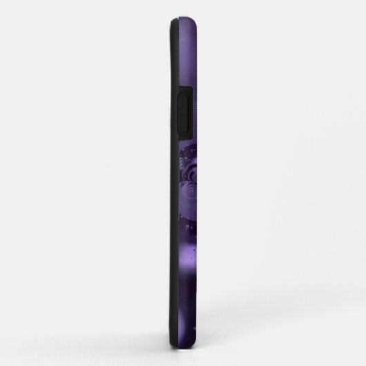 Elegant Royal Paars Liquid Sparkle Case-Mate iPhone Case (Achterkant/rechts)
